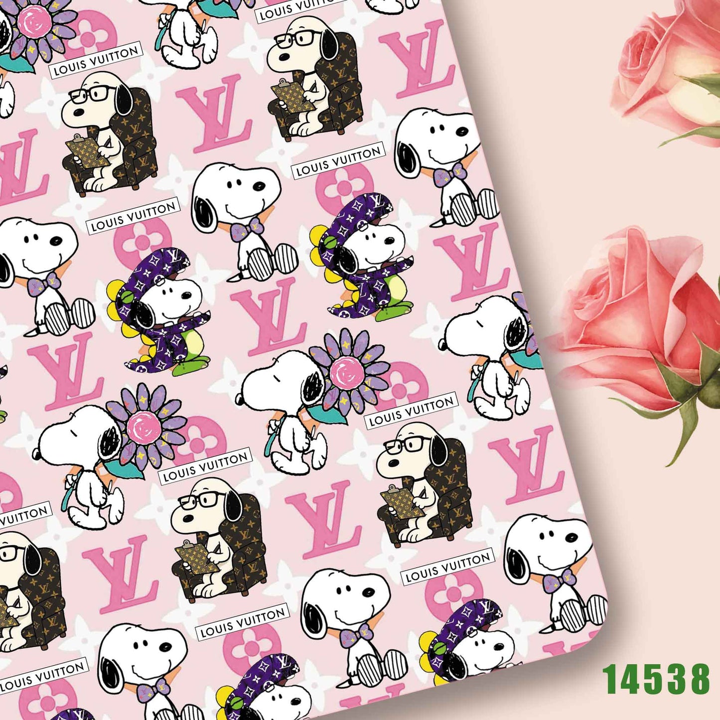 printed fabric 140x50cm14532
