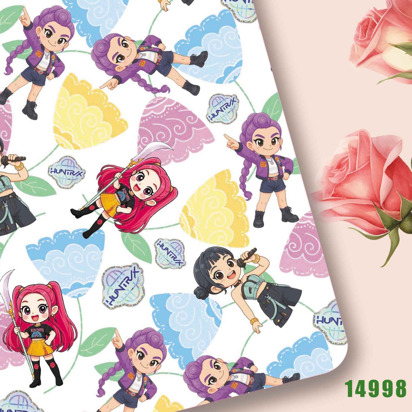 printed fabric 140x50cm15000