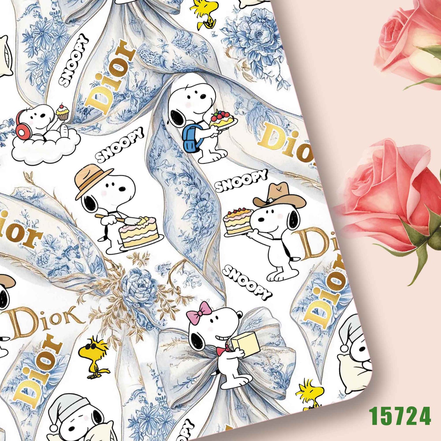 printed fabric 140x50cm15722
