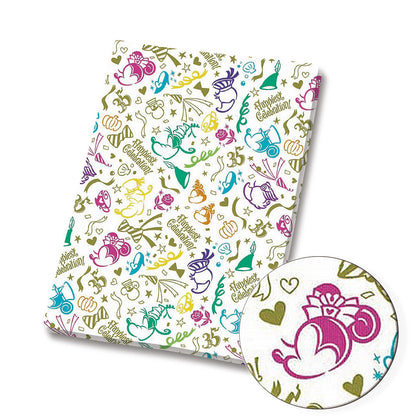 printed fabric 140x50cm