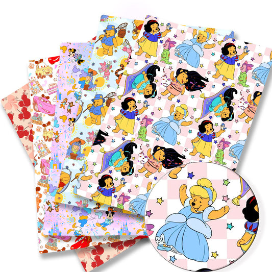 printed fabric 140x50cm