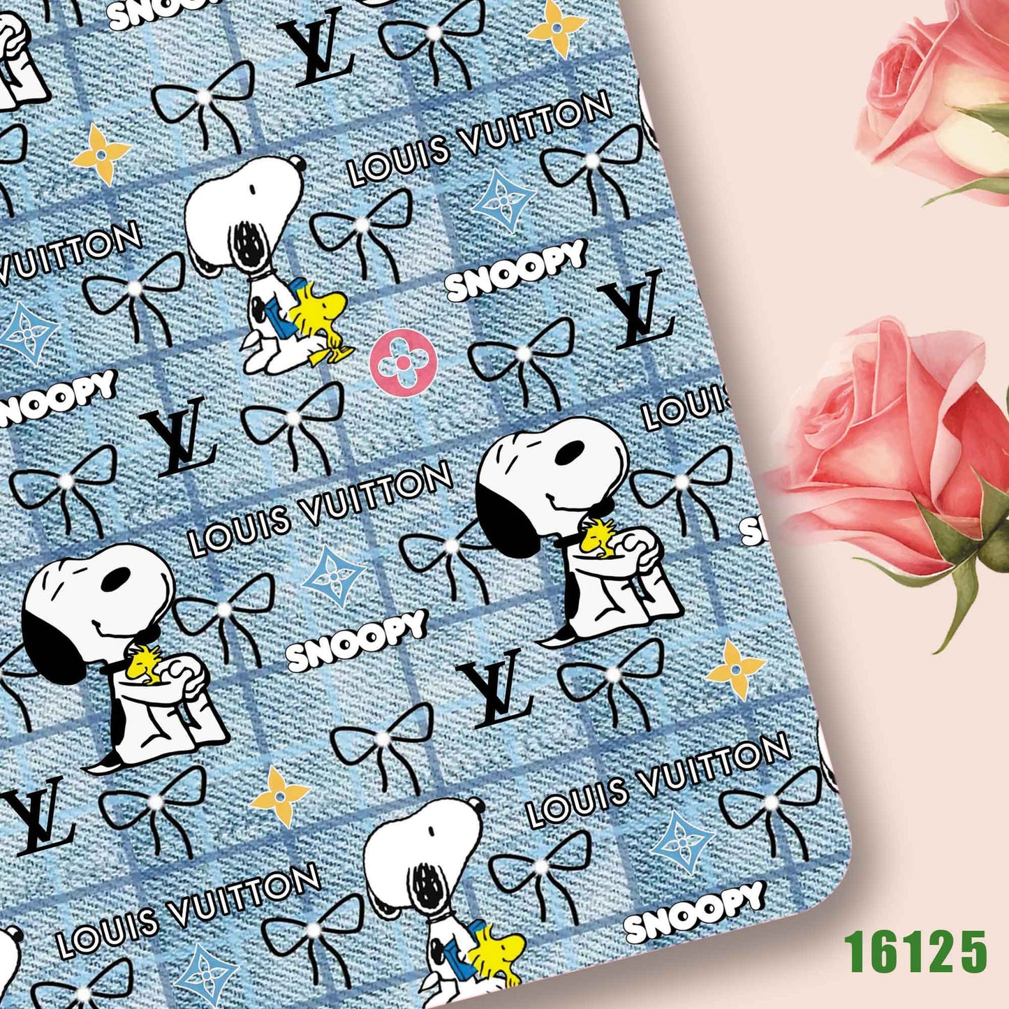 printed fabric 140x50cm16120