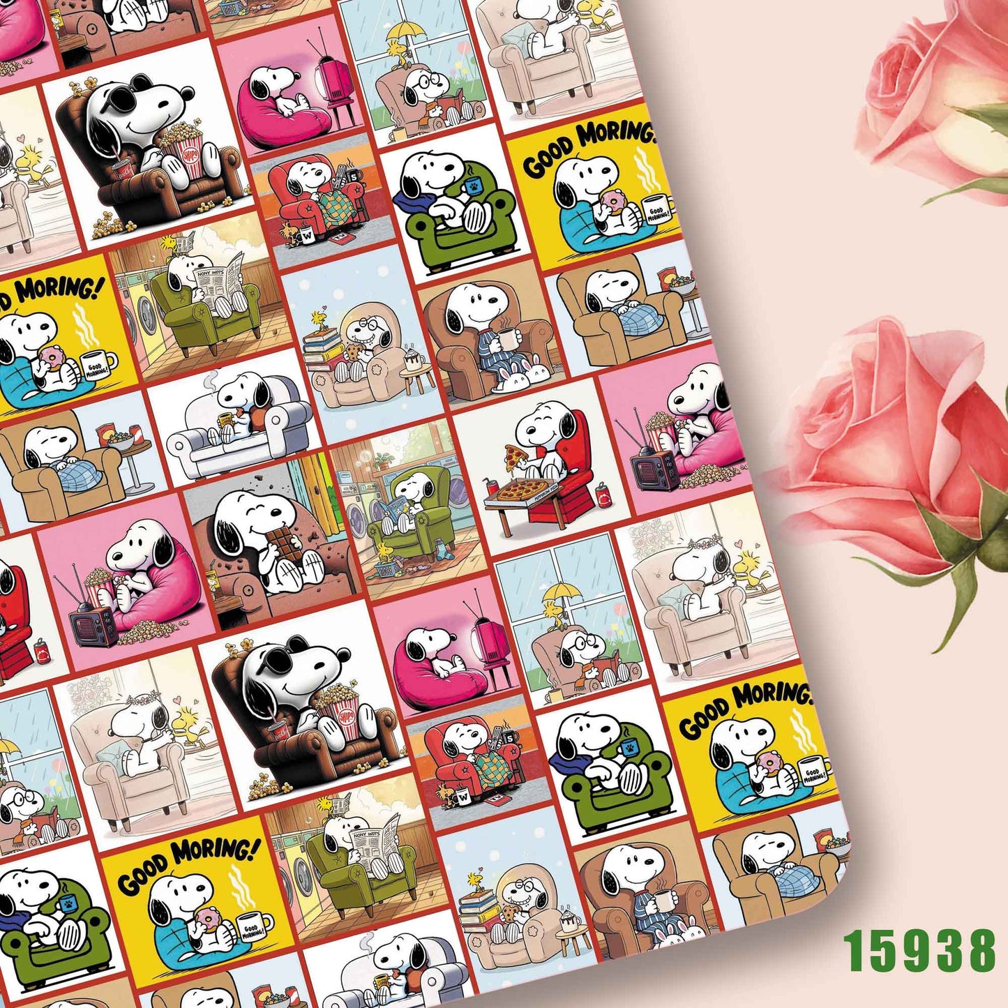 printed fabric 140x50cm15935