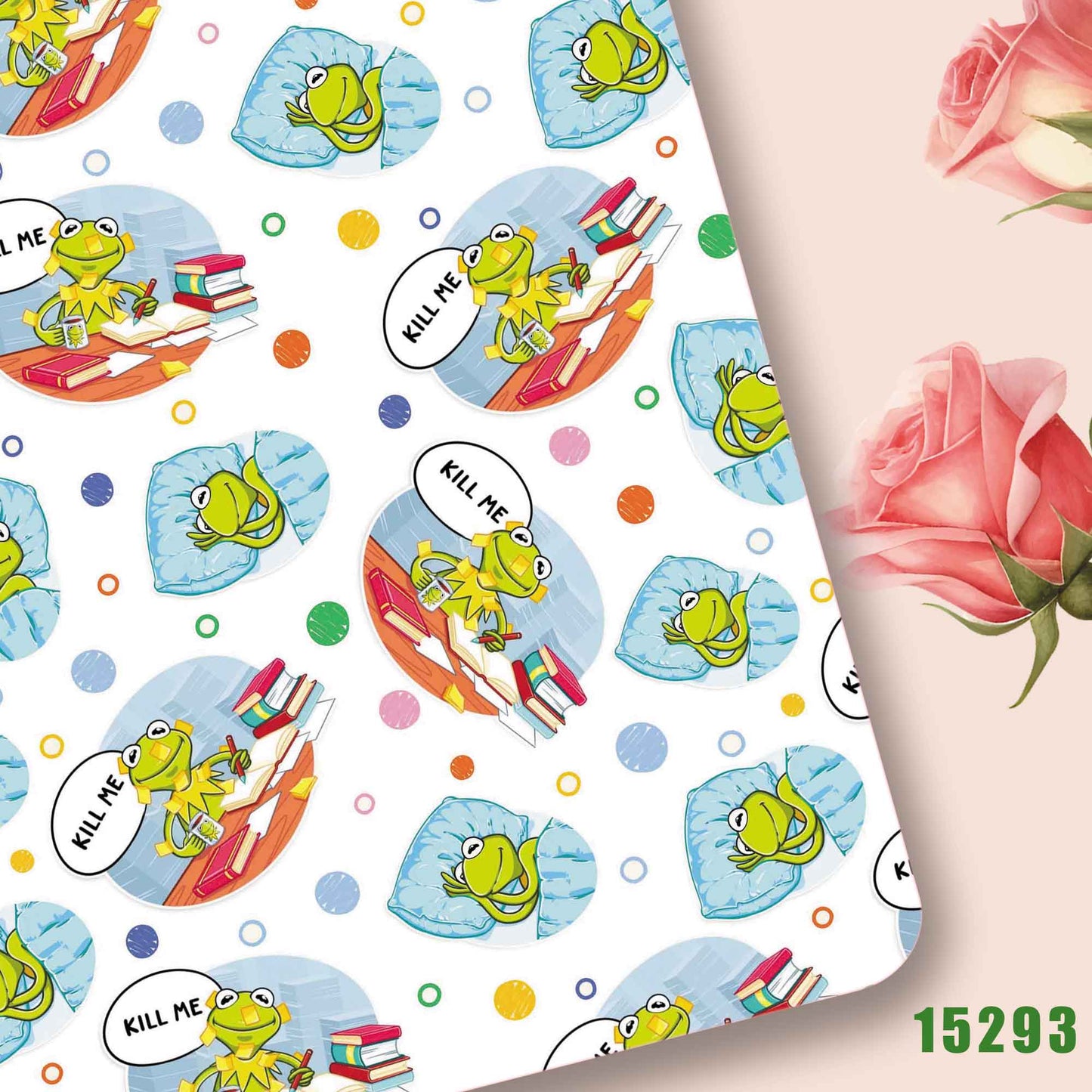 printed fabric 140x50cm15286