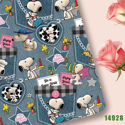 printed fabric 140x50cm14920