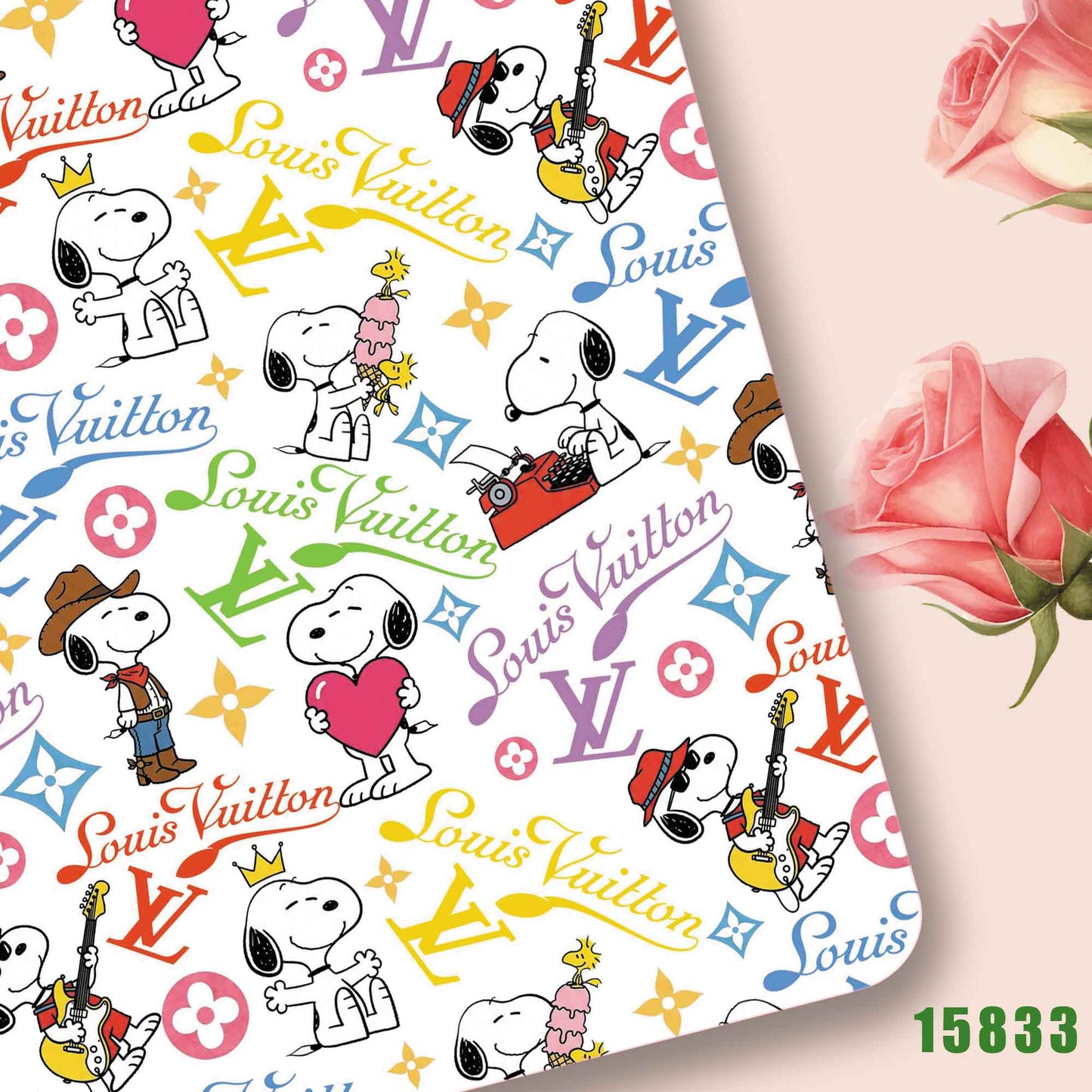 printed fabric 140x50cm15825