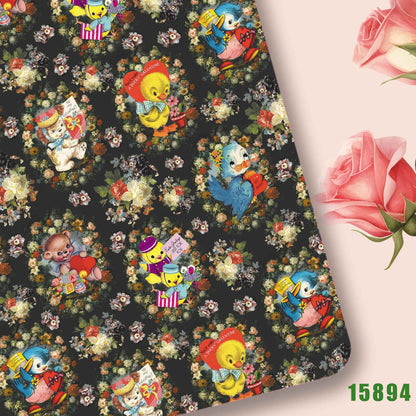 printed fabric 140x50cm15890