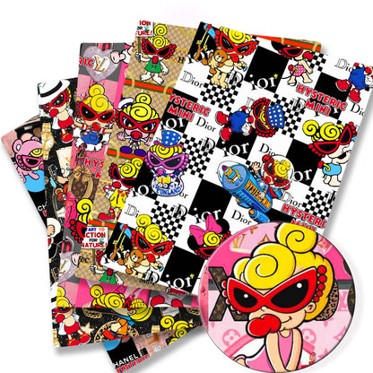 printed fabric 140x50cm14079