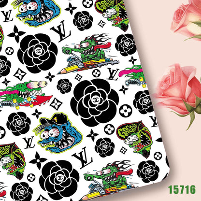printed fabric 140x50cm15712