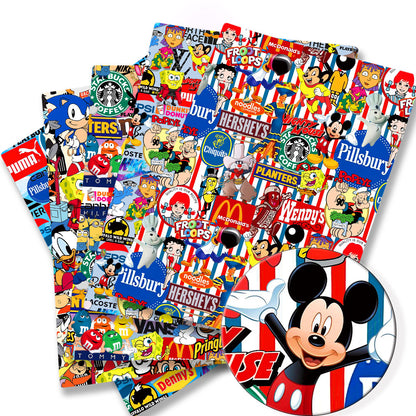 printed fabric 140x50CM