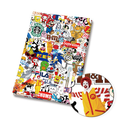 printed fabric 140x50CM