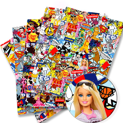 printed fabric 140x50CM