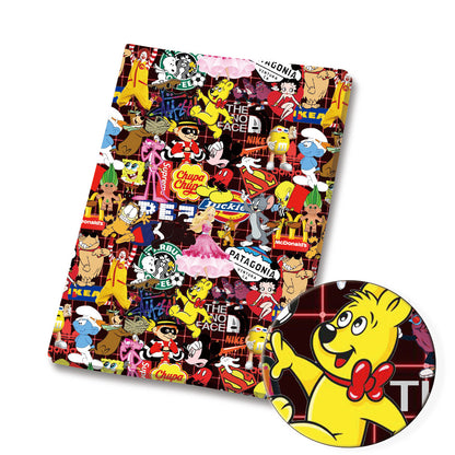 printed fabric 140x50CM