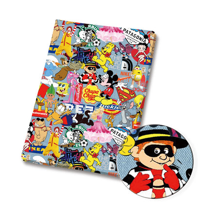 printed fabric 140x50CM