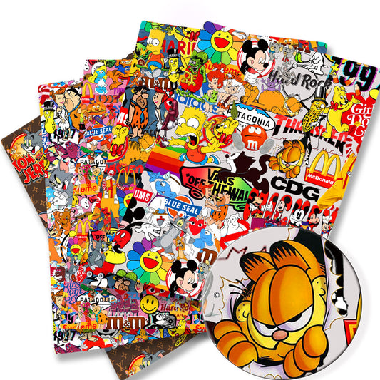 printed fabric 140x50CM