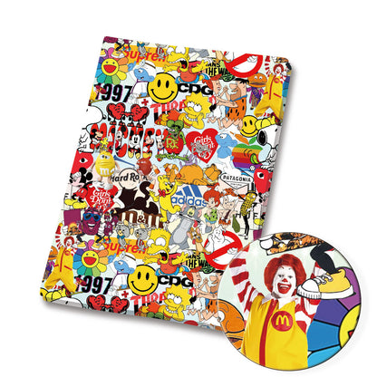 printed fabric 140x50CM