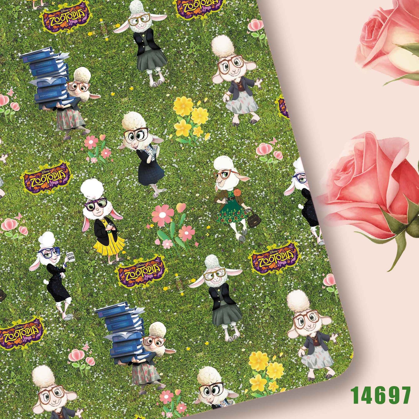 printed fabric 140x50cm14697