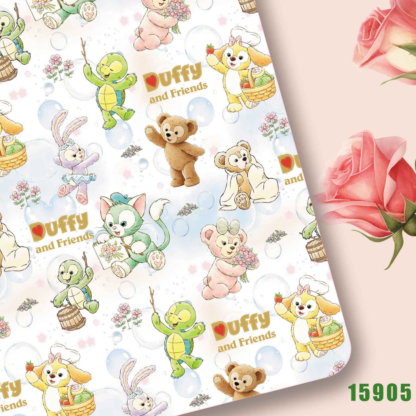 printed fabric 140x50cm15903