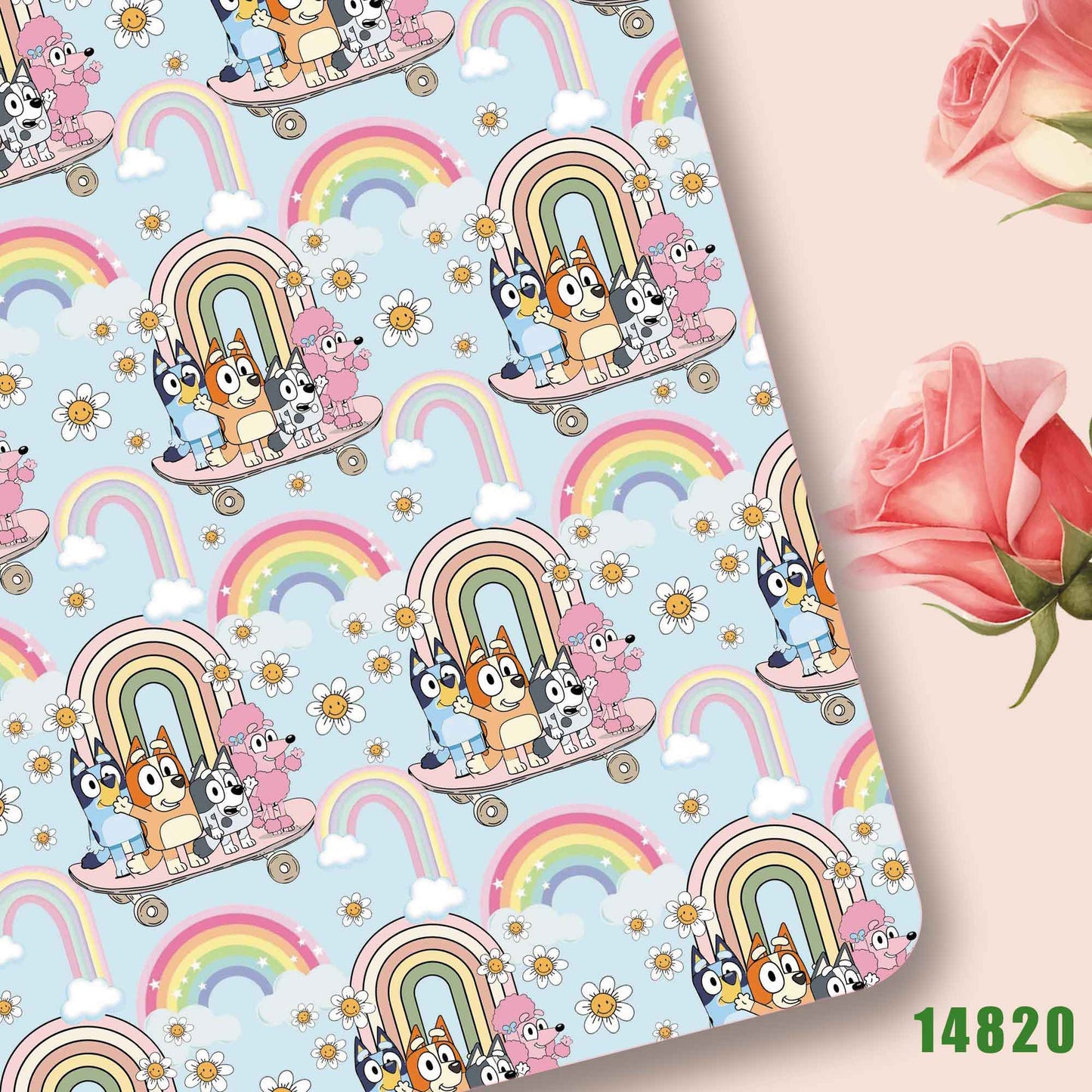 printed fabric 140x50cm14820