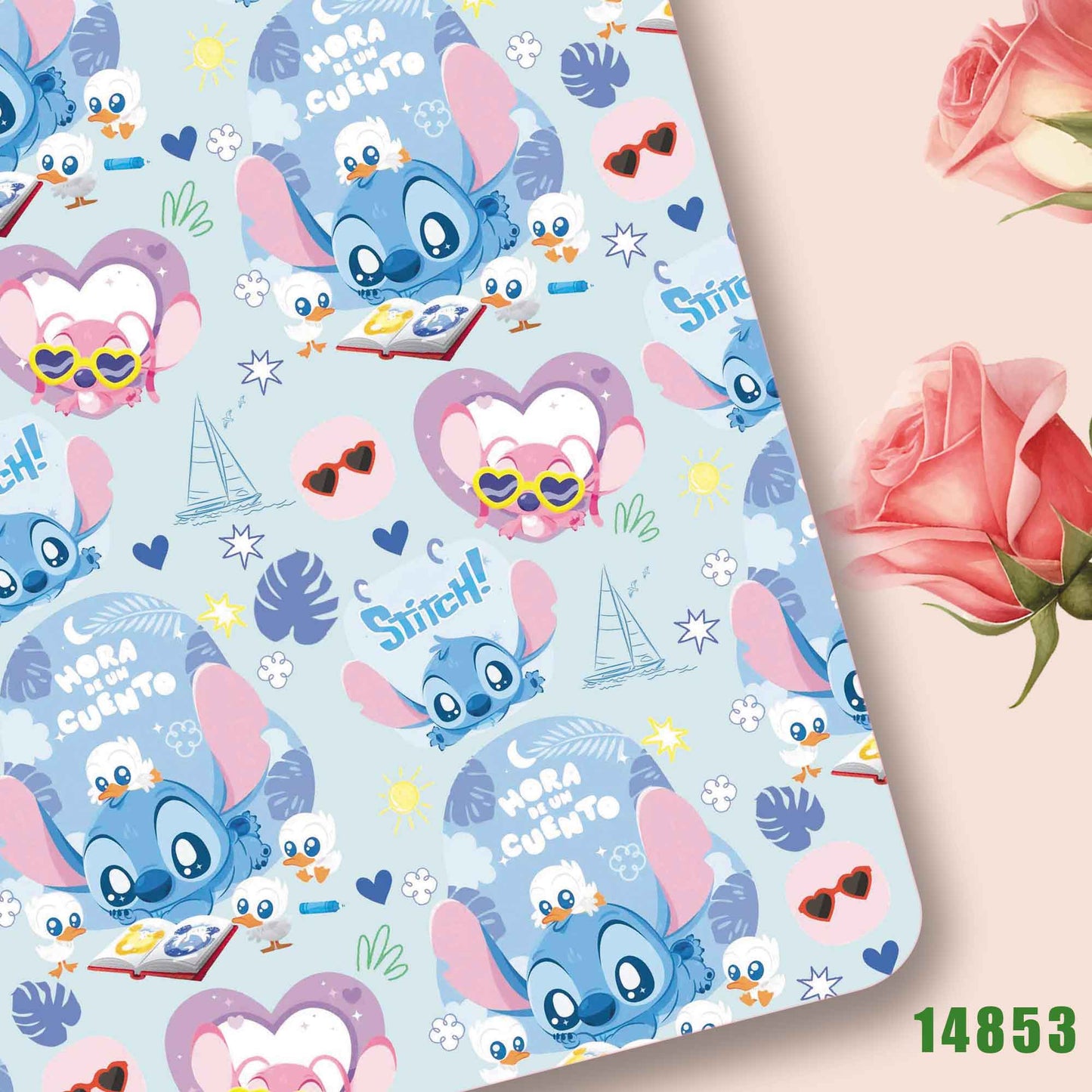 printed fabric 140x50cm14850