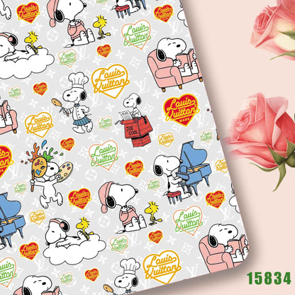 printed fabric 140x50cm15825