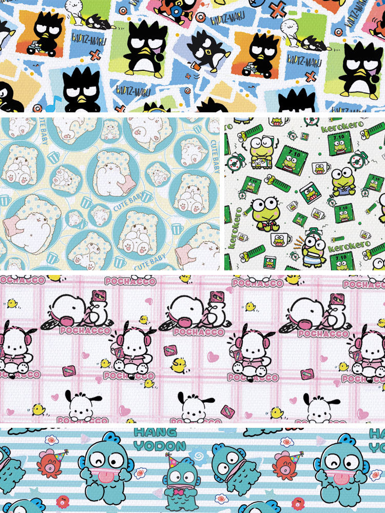 printed fabric 140x50cm