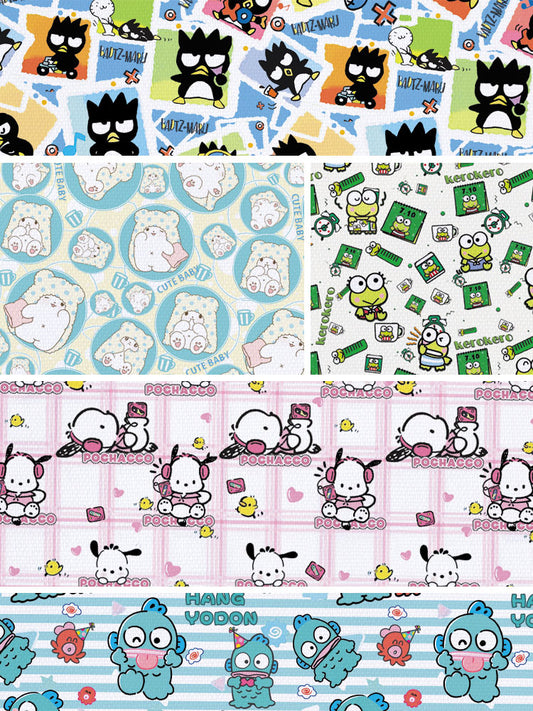 printed fabric 140x50cm