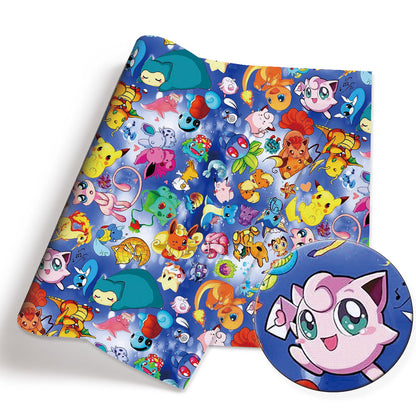 printed fabric 140x50cm