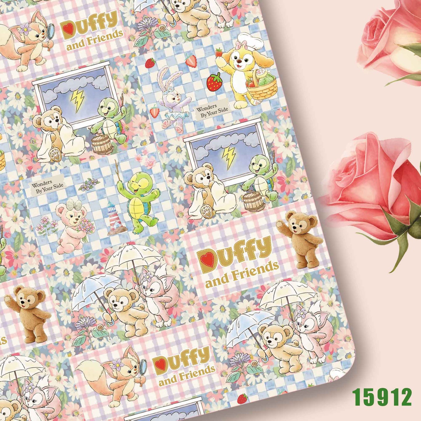 printed fabric 140x50cm15903