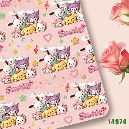 printed fabric 140x50cm14970