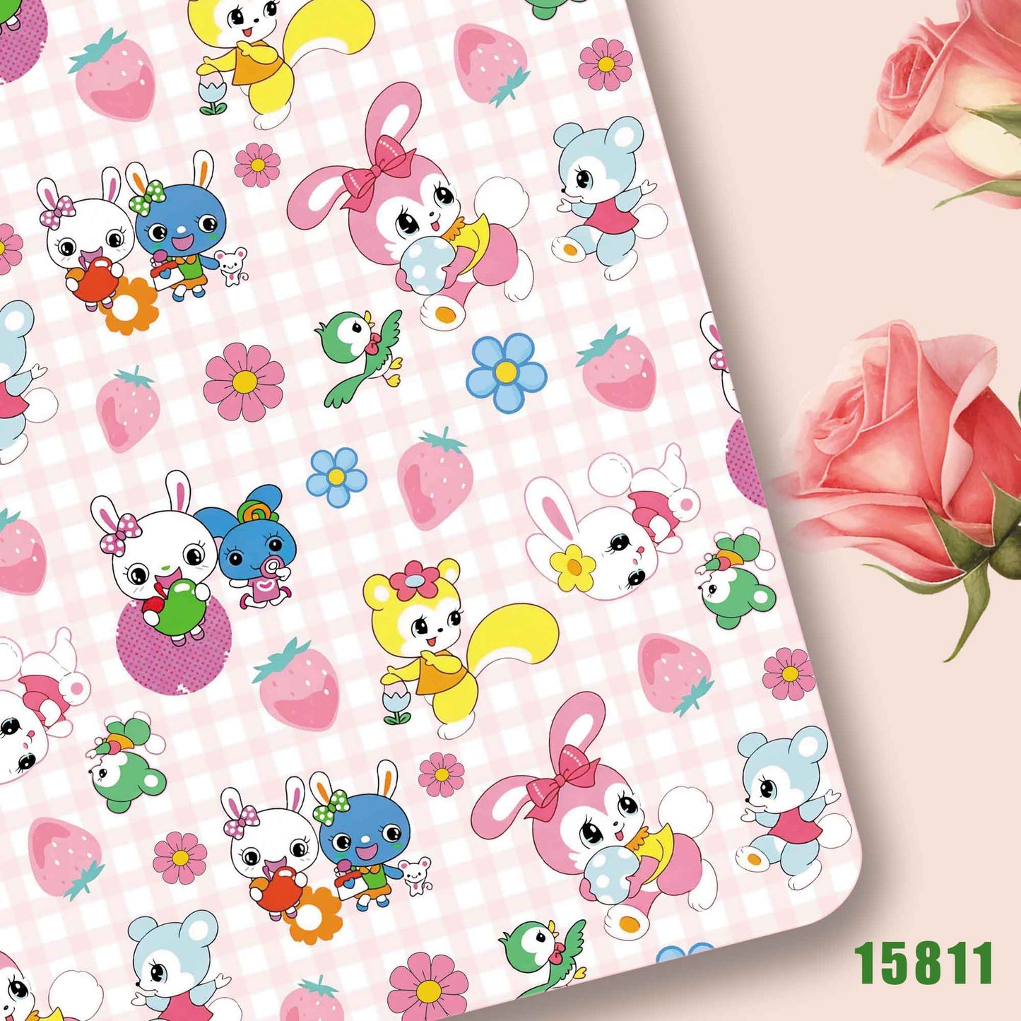 printed fabric 140x50cm15804