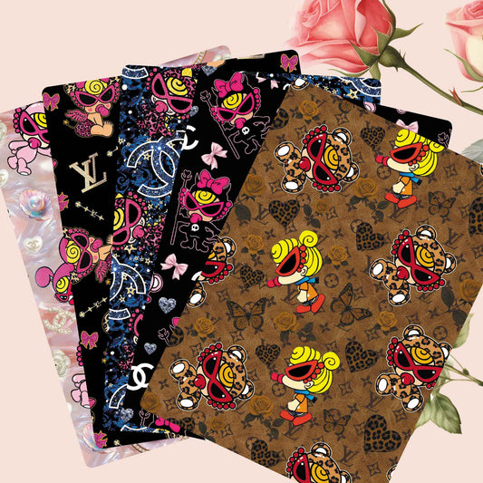 printed fabric 140x50cm16001