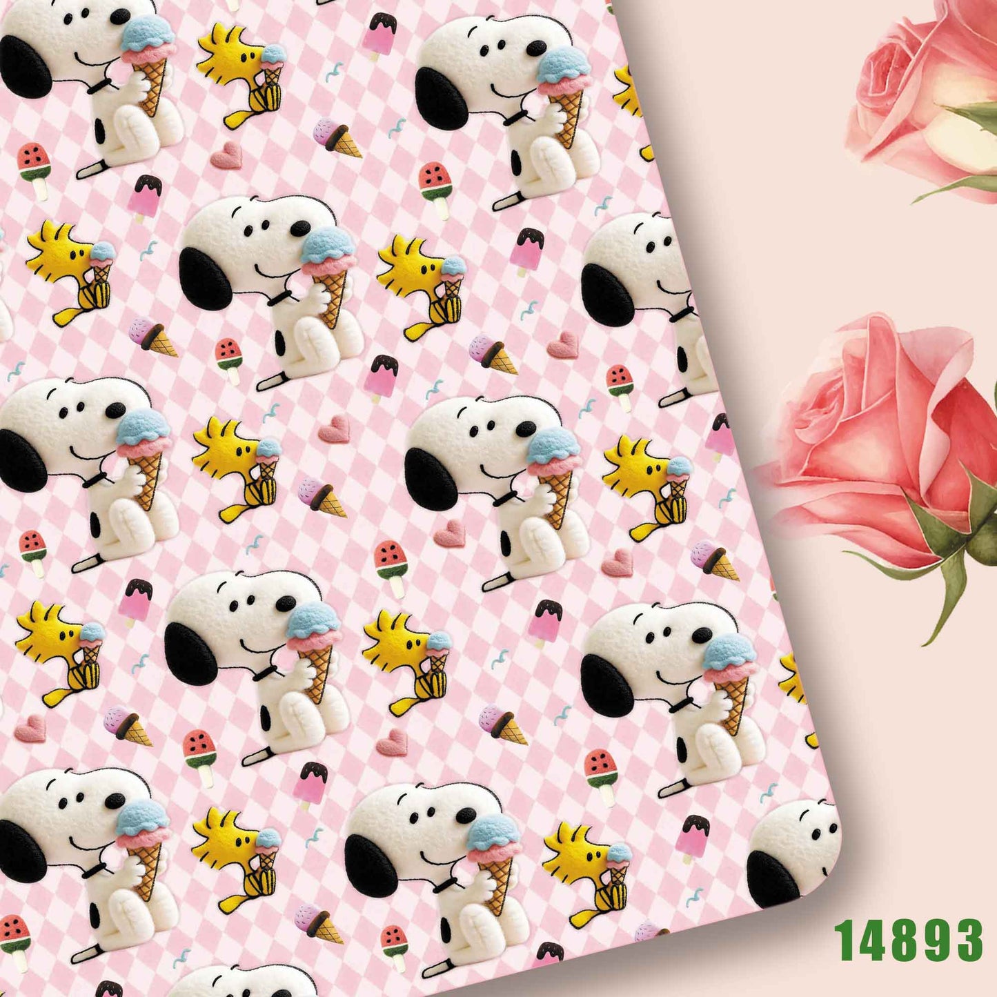 printed fabric 140x50cm14890