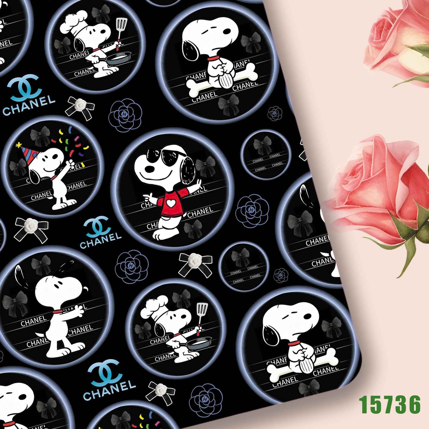 printed fabric 140x50cm15732