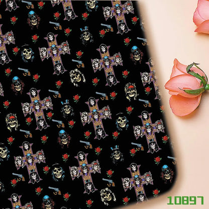 printed fabric 140x50cm