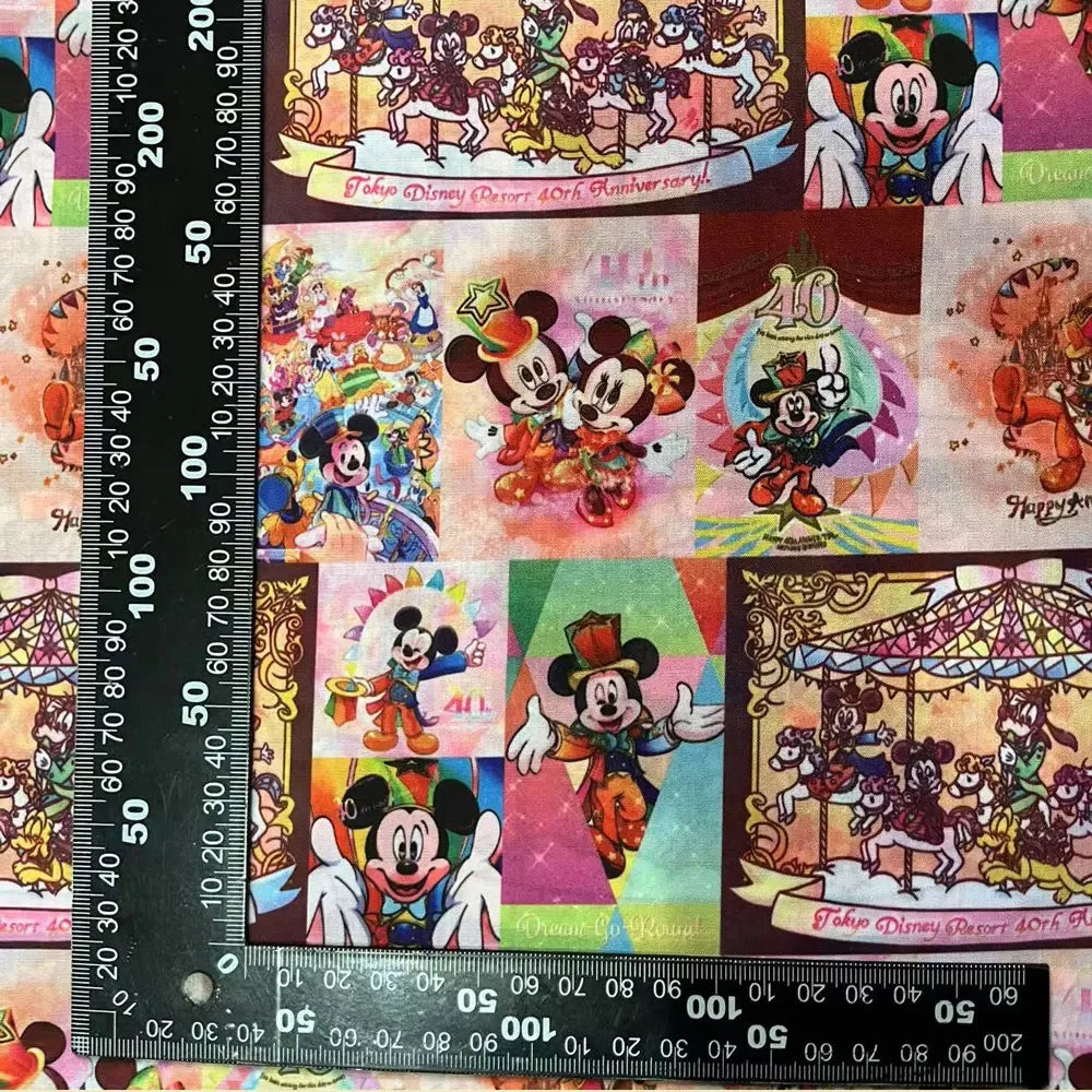 printed fabric 140x50CM