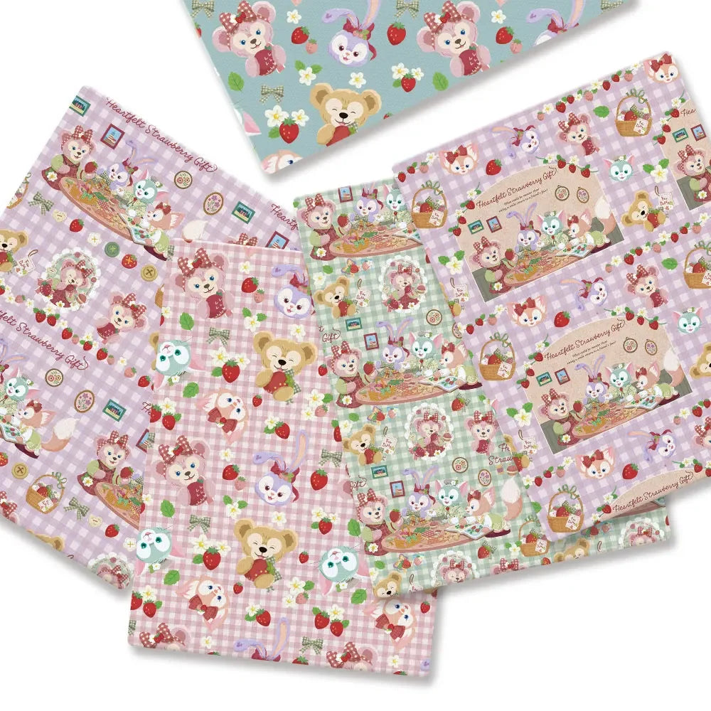 printed fabric 140x50cm