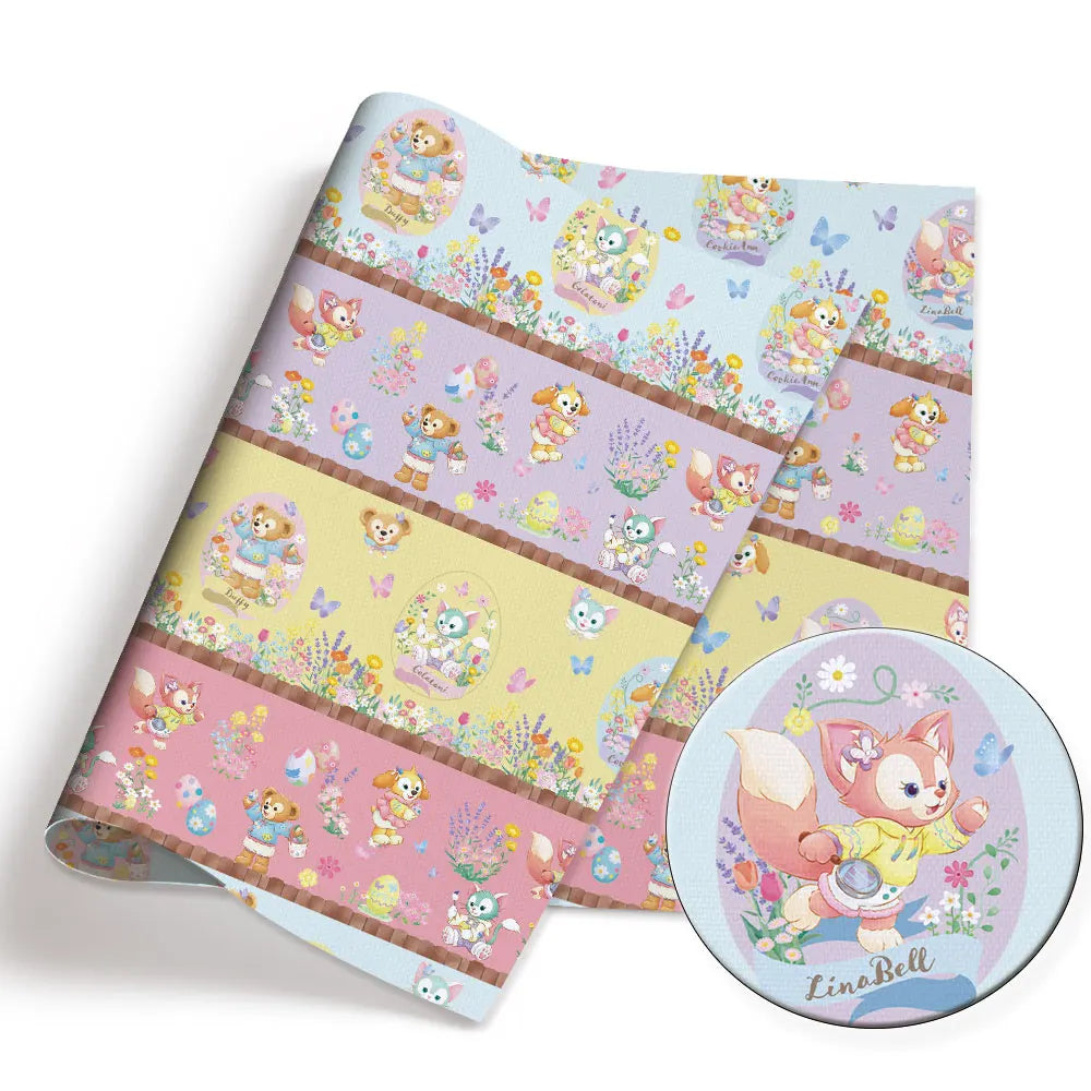 printed fabric 140x50cm