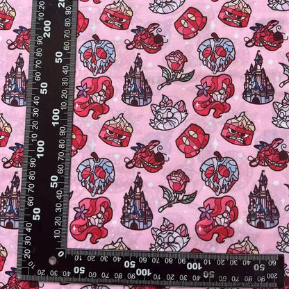 printed fabric 140x50cm