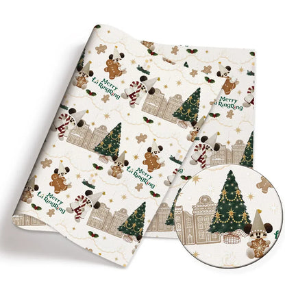 printed fabric 140x50cm