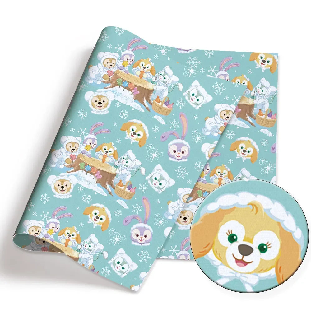 printed fabric 140x50cm