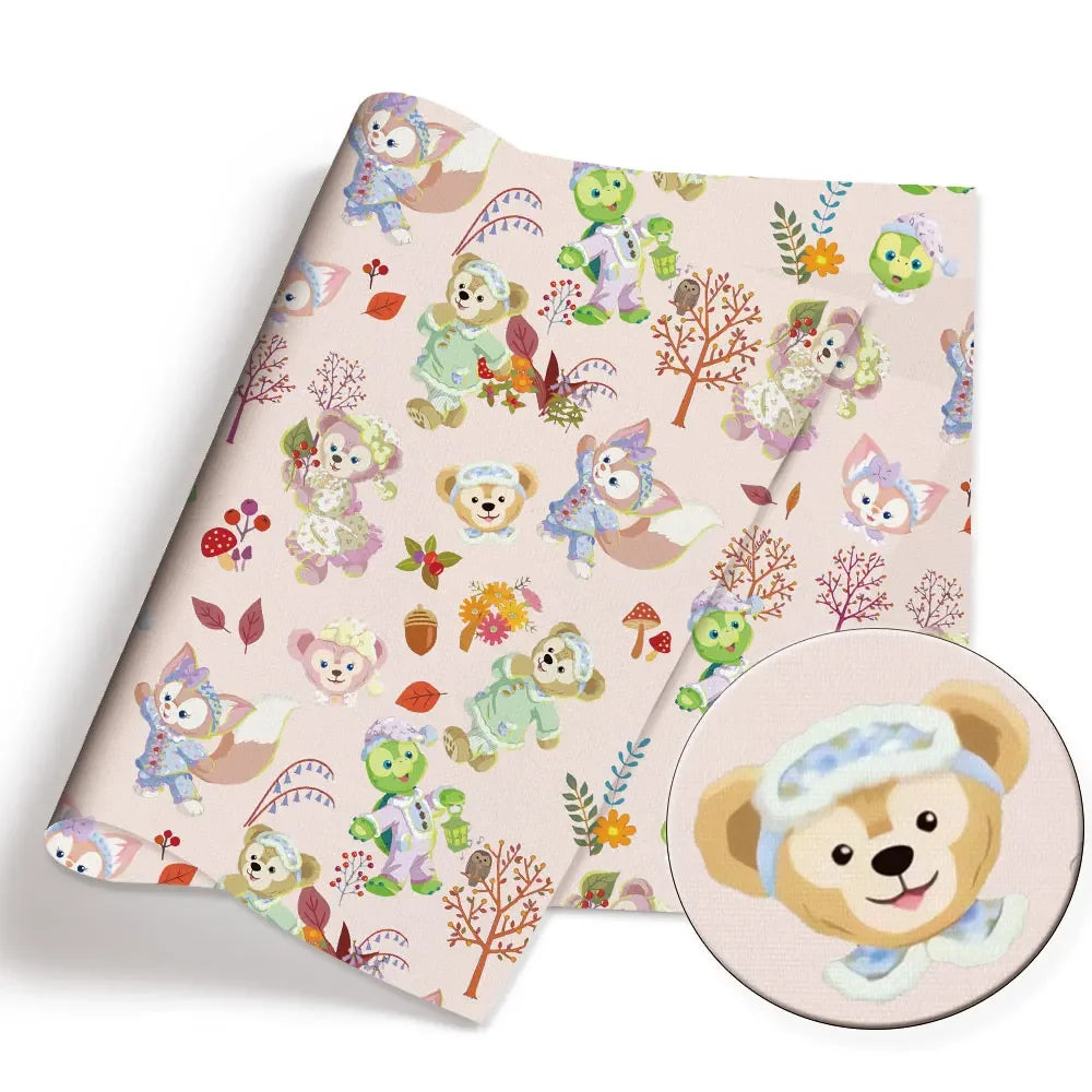 printed fabric 140x50cm