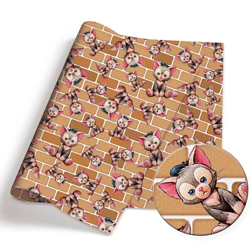 printed fabric 140x50cm