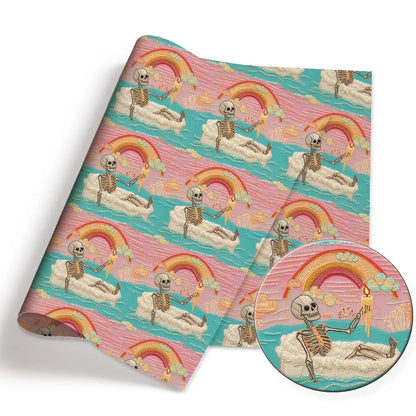 printed fabric 140x50cm