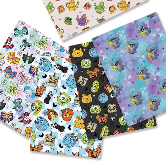 printed fabric 140x50cm