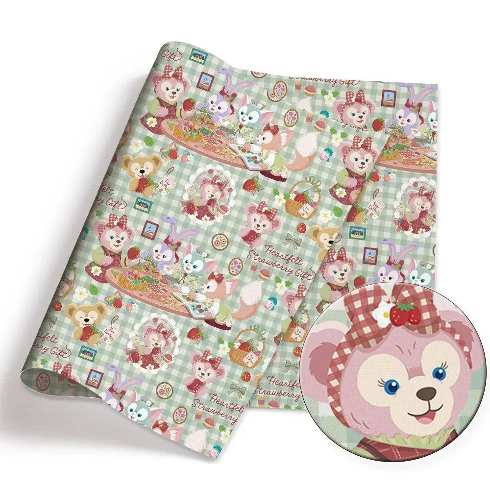 printed fabric 140x50cm