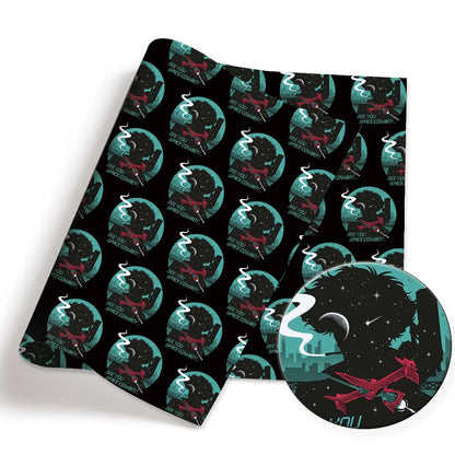 printed fabric 140x50cm