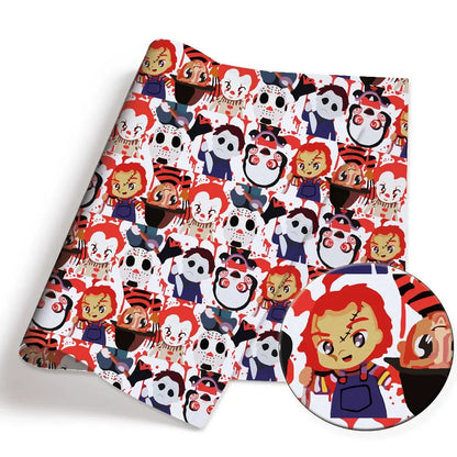 printed fabric 140x50cm