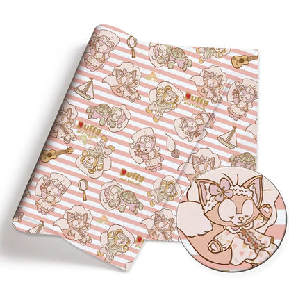 printed fabric 140x50cm