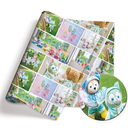 printed fabric 140x50cm